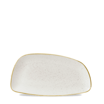 Barley White Chefs' Geo Plate 30 x 15.5cm